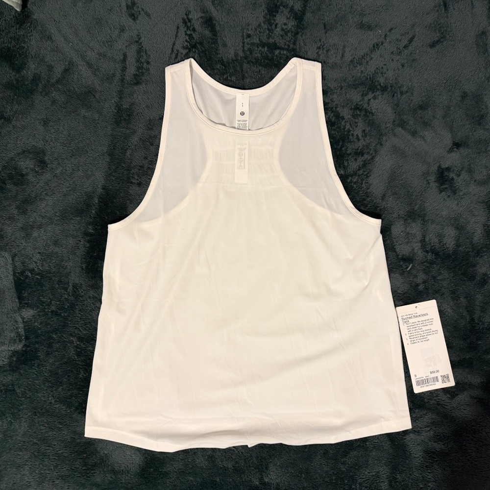 Lululemon Ruched Racerback Tank Top - Picture 6 of 8
